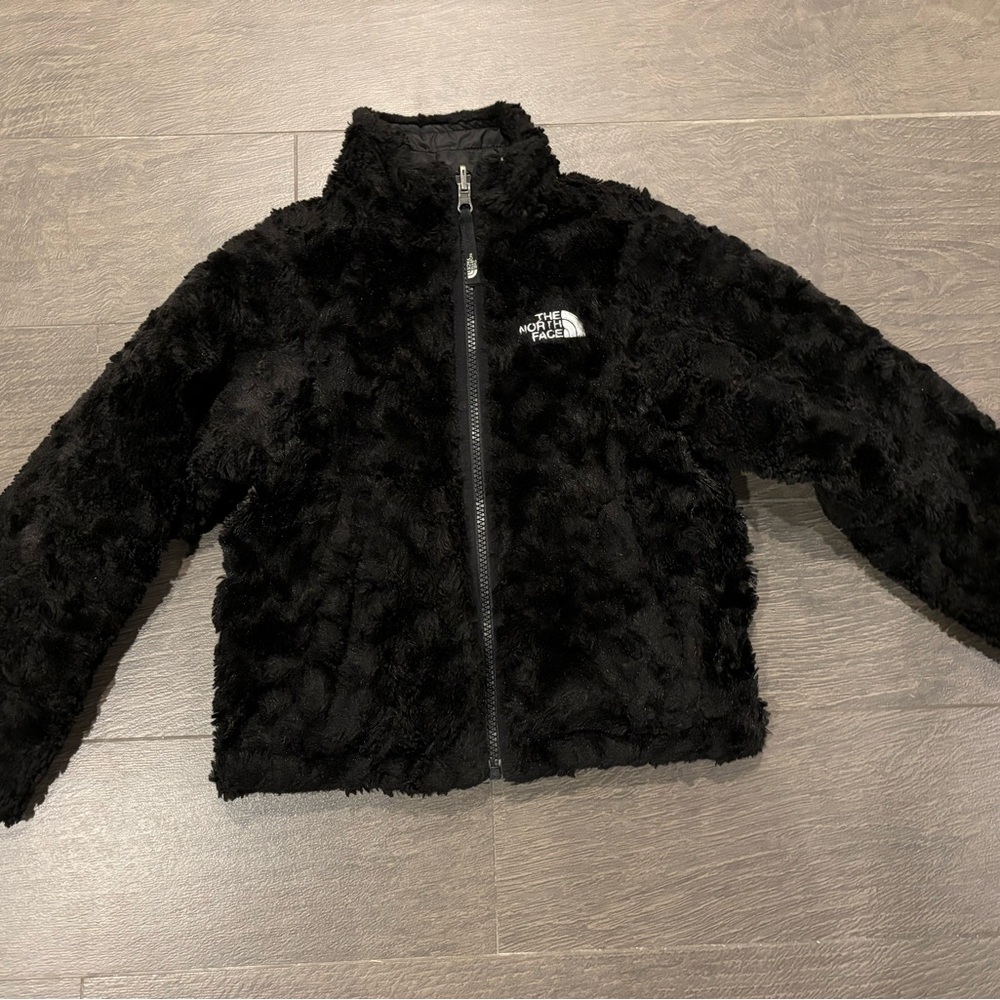 The North Face Girls Kids Reversible Mossbud Swirl Jacket XXS